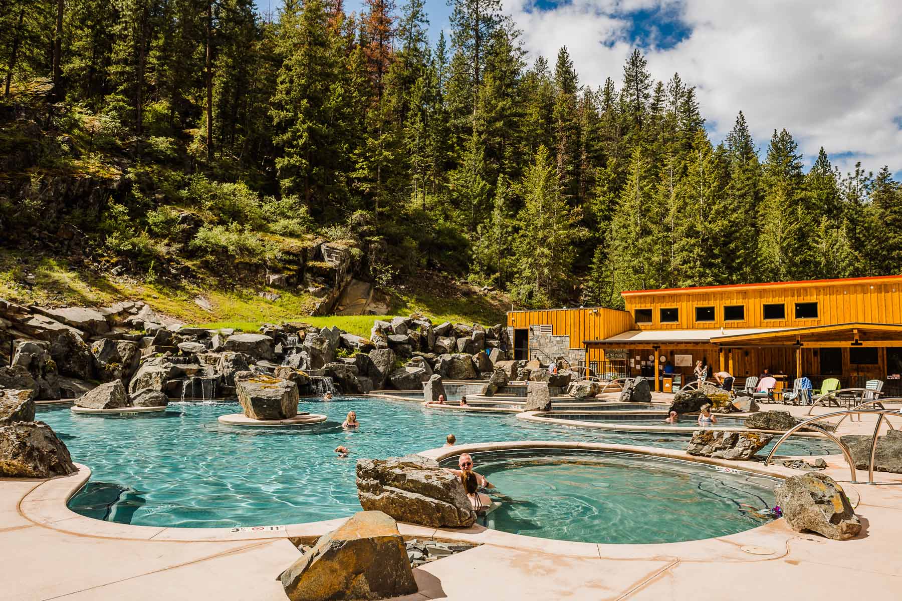 Quinn's Hot Springs Resort in Western Montana