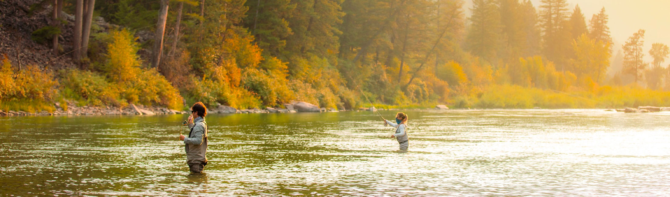 Fall is a great time to try your hand at fishing in Western Montana.